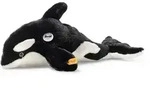Steiff 067525 - Ozzie Orca mit Quietsche, Pl&uuml;sch, 37 cm