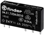 Finder 34.51.7.024.5010 Printrelais 24 V/DC 6A 1 Wechsler 1St.