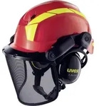 uvex 9772 9774238 Forstschutzhelm Rot