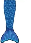 Fin Fun Meerjungfrau Mermaidens Blau S/M