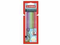 Premium-Filzstift - STABILO Pen 68 - 8er Pack - mit 8 verschiedenen Farben