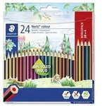 STAEDTLER Noris colour 185 Buntstift, 24er Set, 185 C24P