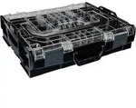 Sortimo L-BOXX 102 6100000362 Werkzeugkasten unbest&uuml;ckt ABS Schwarz, Transparent (L