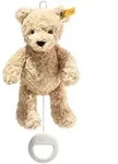 Steiff 242458 - Jimmy Teddyb&auml;r Spieluhr (Melodie: Guter Mond), beige, Pl&uuml;sch, 26 cm