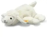 Steiff 242601 - Floppy Linda Lamm, liegend, wei&szlig;, Pl&uuml;sch, 20 cm