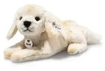 Steiff 076893 - Lenny Labrador, liegend, beige, Pl&uuml;sch, 23 cm