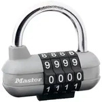 Master Lock P22164 Vorh&auml;ngeschloss Silber, Schwarz Zahlenschloss