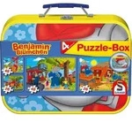 Benjamin Bl&uuml;mchen. Puzzle-Box 2 x 26, 2 x 48 Teile