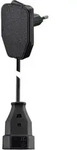 NVB 104576 Strom Verl&auml;ngerungskabel Schwarz 0.80 m H03VVH2-F 2X 0,75 mm2 mit