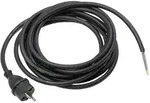 AS Schwabe 70530 Strom Anschlusskabel Schwarz 5.00m