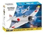 COBI 5729 - Historical Collection, WWII, Mitsubishi A6M2 Zero-Sen, Jagdflugzeug,
