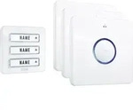 M-e modern-electronics 41097 Funkklingel Komplett-Set