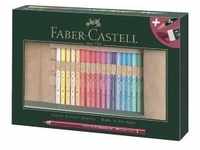 Faber-Castell Farbstift Polychromos 30er Stifterolle + Zubehör, 34-teilig
