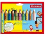 STABILO Aquarellbuntstift woody 3 in 1 duo