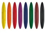 Pelikan griffix&reg; Wachsmaler in Dreikantform, wasserfest, 8 Farben im Set
