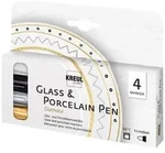 KREUL Glass & Porcelain Pen 4er Set Glamour