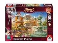Schmidt 59973 - June's Journey, Orchideenanwesen, Secret Puzzle, 1000 Teile