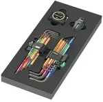 Wera Innen-Sechskant, TORX Winkelschraubendreher-Set 1.5 mm, 2 mm, 3 mm, 4 mm, 5 mm,