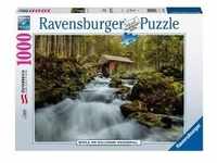 Mühle am Gollinger Wasserfall (Puzzle)
