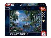 Schmidt 57370 - Thomas Kinkade, Disney, The Little Mermaid and Prince Eric, Puzzle,