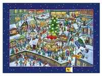 Wandkalender Wimmeliger Weihnachtsmarkt - Coppenrath, Münster