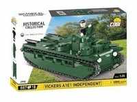 COBI Historical Collection 2990 - Vickers A1E1 Independent Panzer + 1 Figur