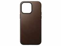 Nomad Modern Leather Case iPhone 14 Pro Max Rustic Brown