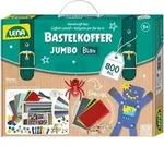 Bastelkoffer Jumbo blau, Faltschachtel