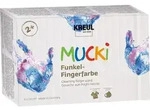 KREUL Fingerfarbe MUCKi Funkel 6er Set 150 ml