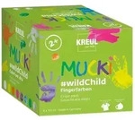 KREUL MUCKI Fingerfarben Premium-Set #wildChild 8 x 150 ml