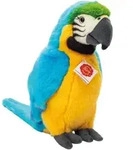 Teddy Hermann 94167 - Papagei Gelbbrustara, 26 cm, Pl&uuml;schtier