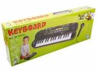 Boogie Bee Elektronisches Keyboard mit Mikrofon, Länge 43 cm - VEDES...