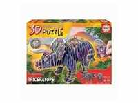 EDUCA - 3D Triceratops 67 Teile Puzzle