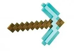 Minecraft Diamant Spitzhacke, 50 cm