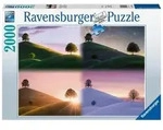 Erwachsenenpuzzle 2000 Teile - Stimmungsvolle B&auml;ume und Berge