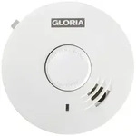 Gloria R-10 Rauchwarnmelder inkl. 10 Jahres-Batterie batteriebetrieben (&Oslash; x H) 104mm