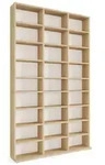 Holz CD DVD Standregal B&uuml;cherregal Regal Megosa XL