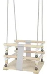 small foot 11940 - Kleinkindschaukel Skandi, Gitterschaukel, Schaukel, Holz
