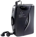 Renkforce RF-CP-150 Tragbarer Kassettenspieler Schwarz
