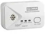 Gloria KO1 Kohlenmonoxid-Melder batteriebetrieben detektiert Kohlenmonoxid