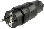 PC Electric 05721-ss Schutzkontaktstecker Kunststoff 250V Schwarz IP54
