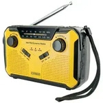 Schwaiger Outdoorradio UKW, AM, FM Handkurbel, Solarpanel, spritzwassergesch&uuml;tzt,