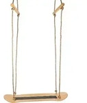 Small foot 12091 - Skateboard Schaukel, Holz, Steh-/Sitzfl&auml;che: 80x20cm