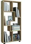 Holz Stand Regal Raumteiler B&uuml;cherregal Blina