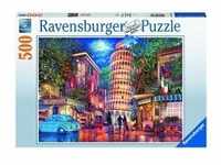 Ravensburger 17380 - Abends in Pisa, Puzzle, 500 Teile