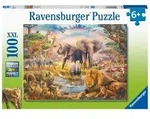 Puzzle Ravensburger Afrikanische Savanne XXL 100 Teile
