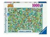 Ravensburger 17454 - Animal Crossing, Challenge-Puzzle, 1000 Teile