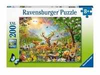 Ravensburger 13352 - Anmutige Hirschfamilie, Tiere-Kinderpuzzle, 200 XXL-Teile