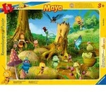 Kinderpuzzle 10 Teile - Die Biene Maja - Abenteuer auf der Klatschmohnwiese