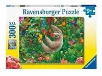 Ravensburger Kinderpuzzle - Gemütliches Faultier - 300 Teile Puzzle für Kinder ab 9